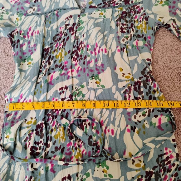 Dolan Multi Color Dress with Belt Size 8 - Picture 8 of 10